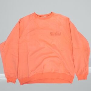 Essentials fear of god men's size xl